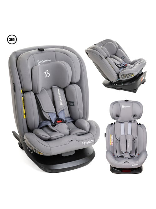 Silla de coche - 40-150cm - isofix - giratoria 360° - 0-36kg - hellios - Kiabi
