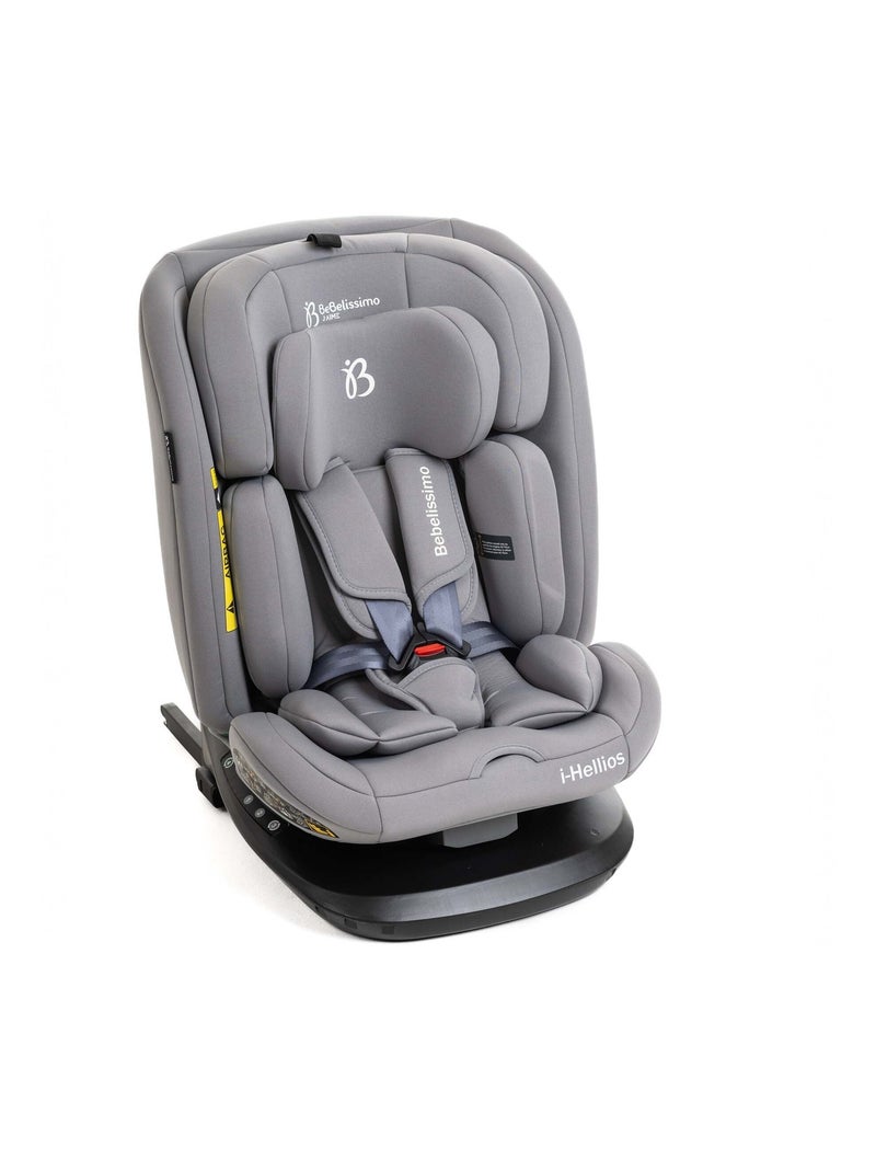 Silla de coche - 40-150cm - isofix - giratoria 360° - 0-36kg - hellios Gris - Kiabi
