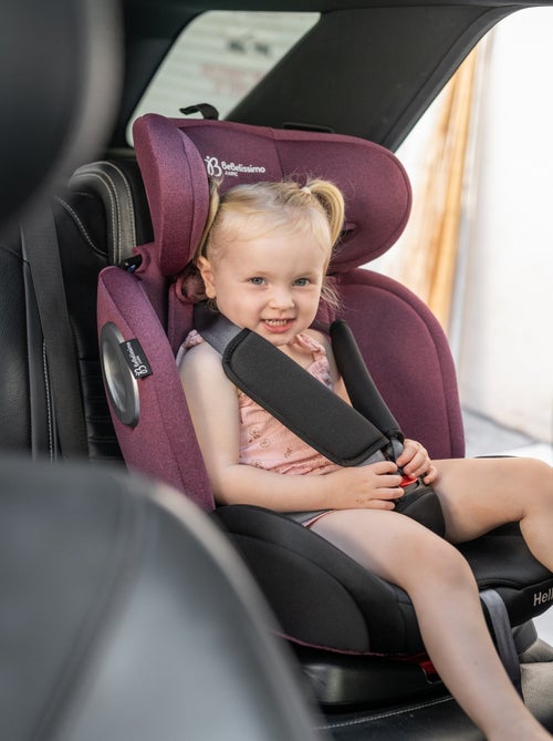 Silla de coche - 40-150cm - isofix - giratoria 360° - 0-36kg - hellios - Kiabi