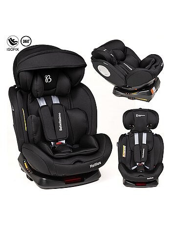 Silla De Coche - 40-150cm - Isofix - Giratoria 360° - 0-36kg - Hellios