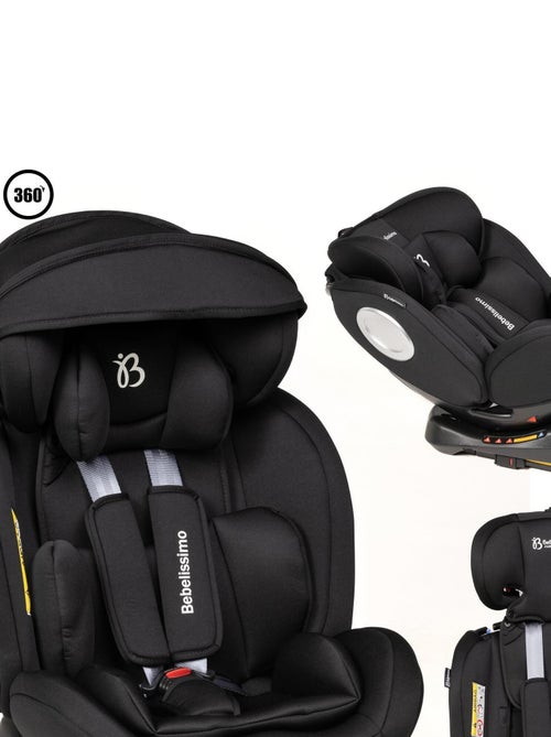 Silla De Coche - 40-150cm - Isofix - Giratoria 360° - 0-36kg - Hellios - Kiabi
