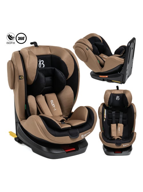 Silla De Coche - 40-150cm - Isofix - Giratoria 360° - 0-36kg - Leto - Kiabi