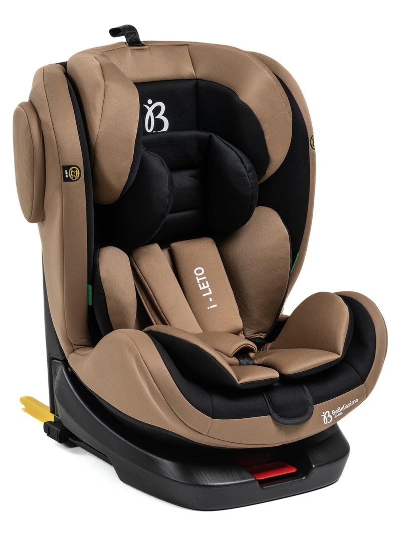 Silla de coche - 40-150cm - isofix - giratoria 360° - 0-36kg - leto Beige - Kiabi