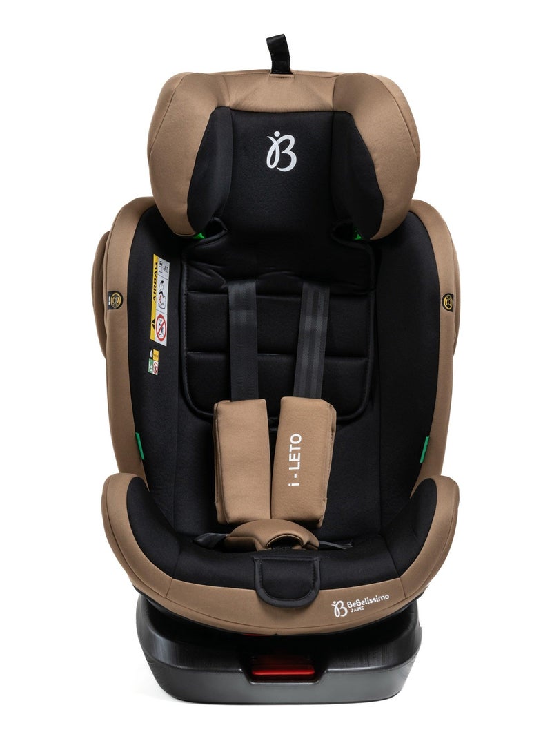 Silla de coche - 40-150cm - isofix - giratoria 360° - 0-36kg - leto Beige - Kiabi