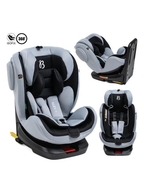 Silla De Coche - 40-150cm - Isofix - Giratoria 360° - 0-36kg - Leto - Kiabi