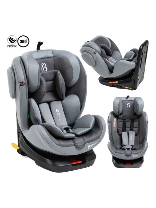 Silla De Coche - 40-150cm - Isofix - Giratoria 360° - 0-36kg - Leto - Kiabi
