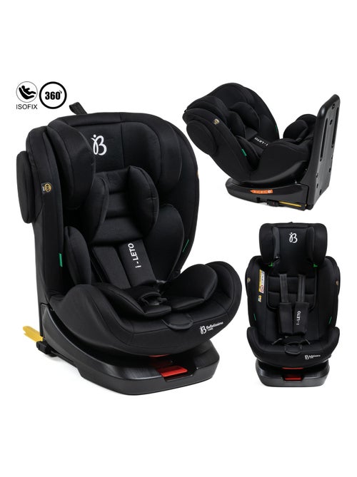 Silla De Coche - 40-150cm - Isofix - Giratoria 360° - 0-36kg - Leto - Kiabi