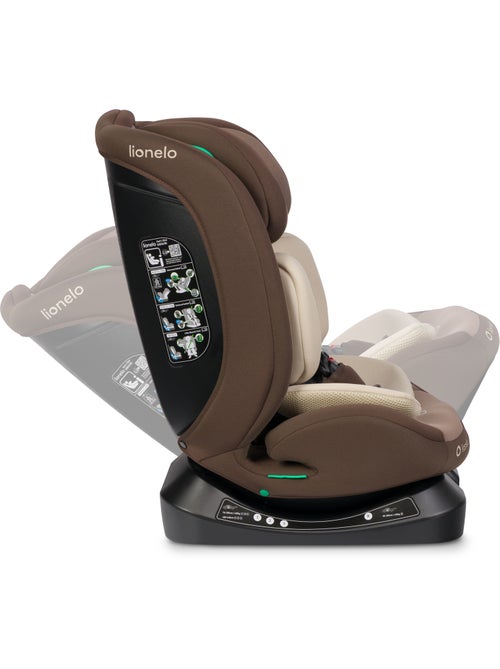 Silla de coche 40-150 cm LIONELO Aart i-Size - Ajuste de la inclinación - Grupos 0+/1/2/3 - Kiabi