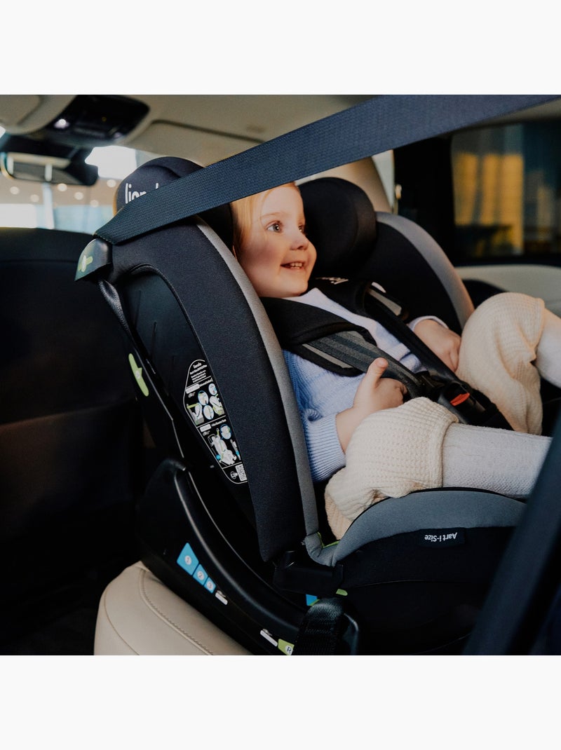 Silla de coche 40-150 cm LIONELO Aart i-Size - Ajuste de la inclinación - Grupos 0+/1/2/3 Negro - Kiabi