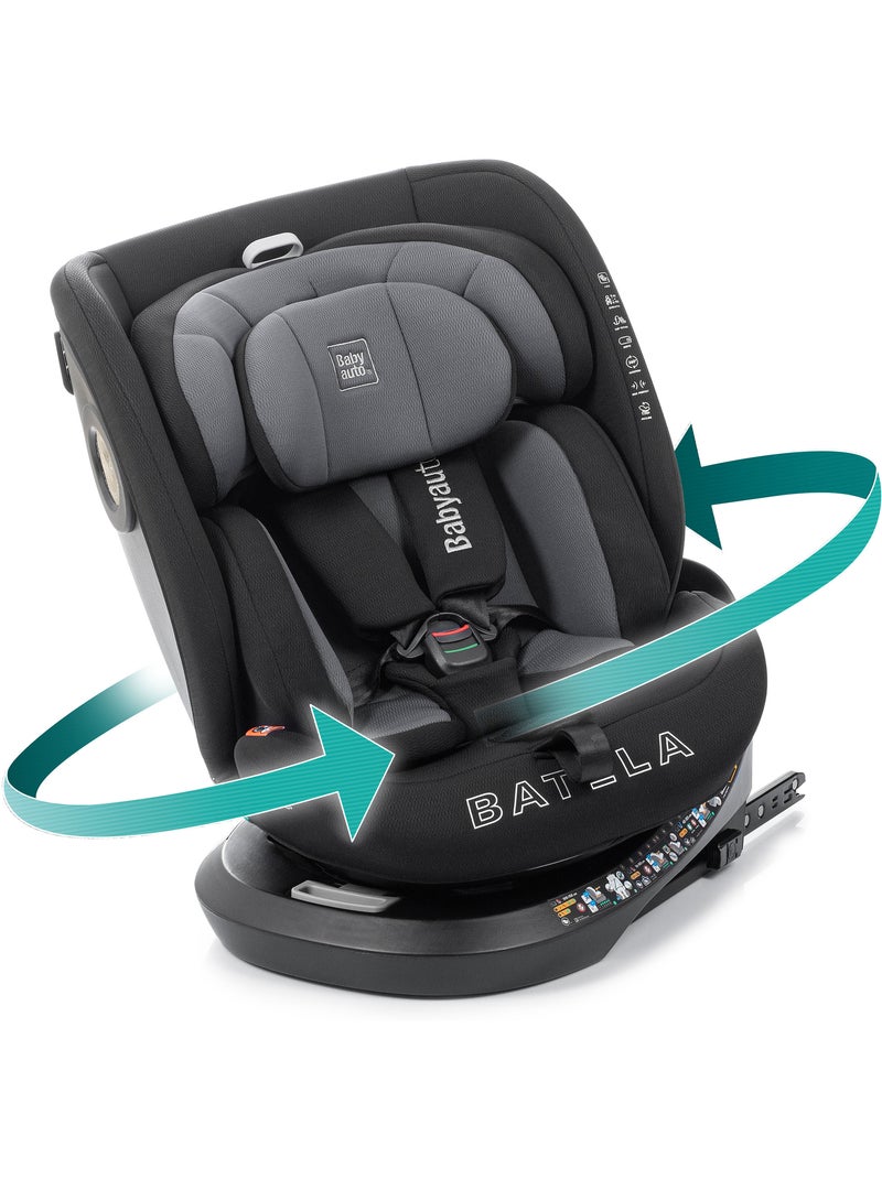 Silla de coche Batela I-fix 40 - 150 cm Babyauto - GREY Gris - Kiabi