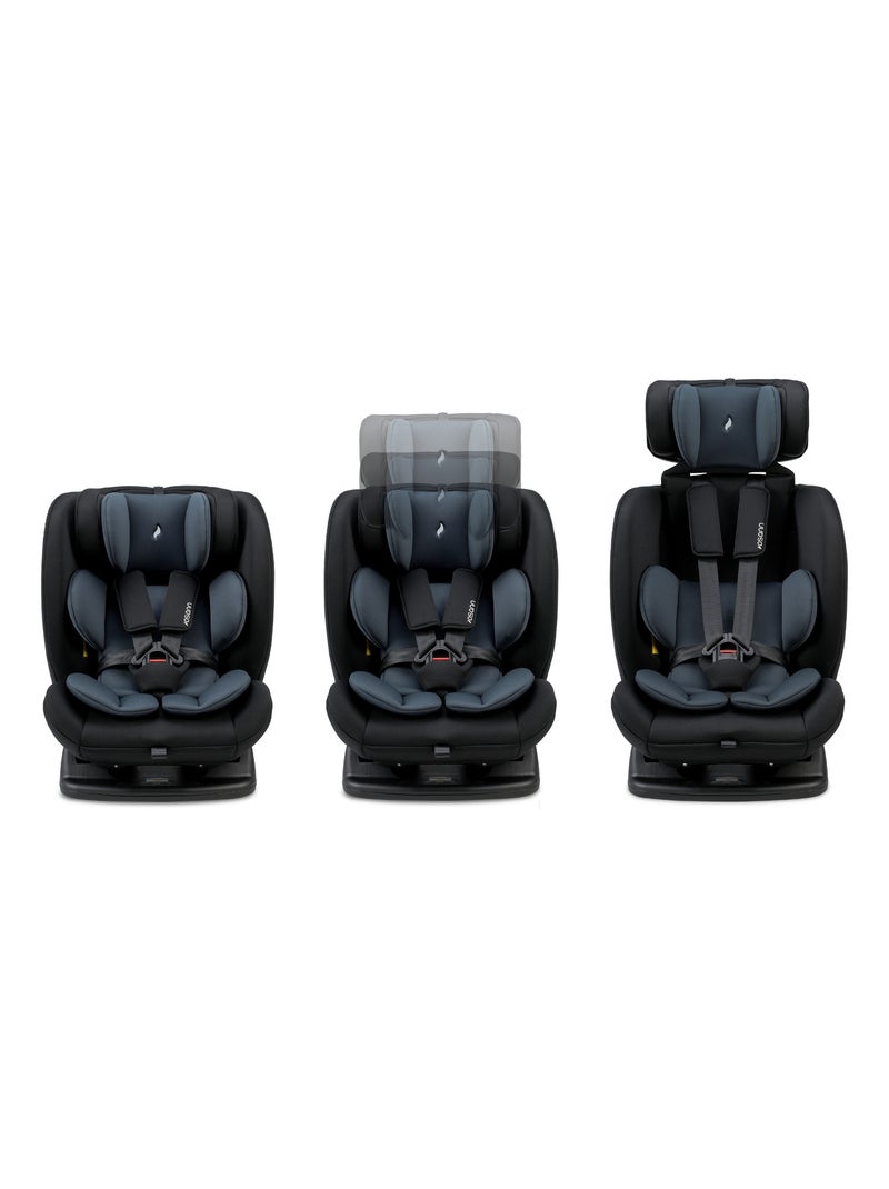 Silla de coche bebé/niño Huddle 2 i-Size 40-150 cm Negro Negro - Kiabi