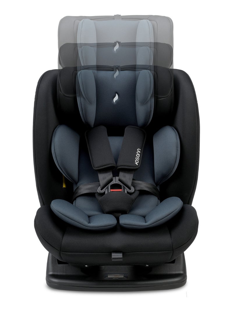 Silla de coche bebé/niño Huddle 2 i-Size 40-150 cm Negro Negro - Kiabi