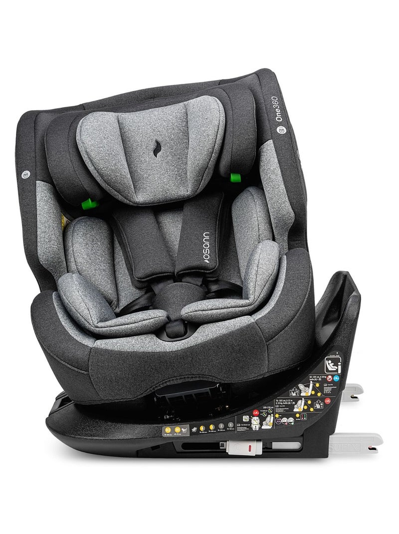 Silla de coche bebé/niño One360 i-Size 40-150 cm Gris - Kiabi