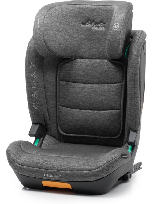 Silla de coche Capax Isize Isofix 100 - 150 cm Babyauto - GREY DOBBY - Kiabi Silla de coche Capax Isize Isofix 100 - 150 cm Babyauto - GREY DOBBY - Kiabi