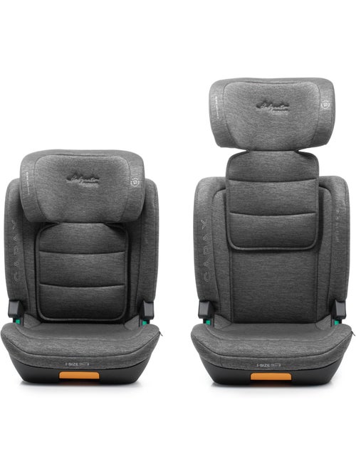 Silla de coche Capax Isize Isofix 100 - 150 cm Babyauto - GREY DOBBY - Kiabi Silla de coche Capax Isize Isofix 100 - 150 cm Babyauto - GREY DOBBY - Kiabi