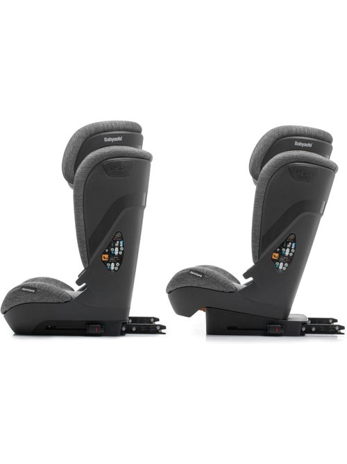 Silla de coche Capax Isize Isofix 100 - 150 cm Babyauto - GREY DOBBY - Kiabi Silla de coche Capax Isize Isofix 100 - 150 cm Babyauto - GREY DOBBY - Kiabi