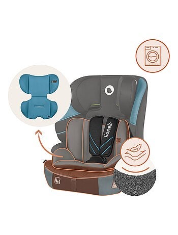 Silla de coche convertible LIONELO Levi Fix i-Size - ISOFIX - 76-150 cm - Grupo 1/2/3