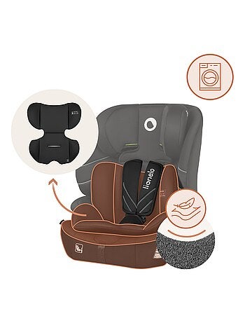 Silla de coche convertible LIONELO Levi Fix i-Size - ISOFIX - 76-150 cm - Grupo 1/2/3