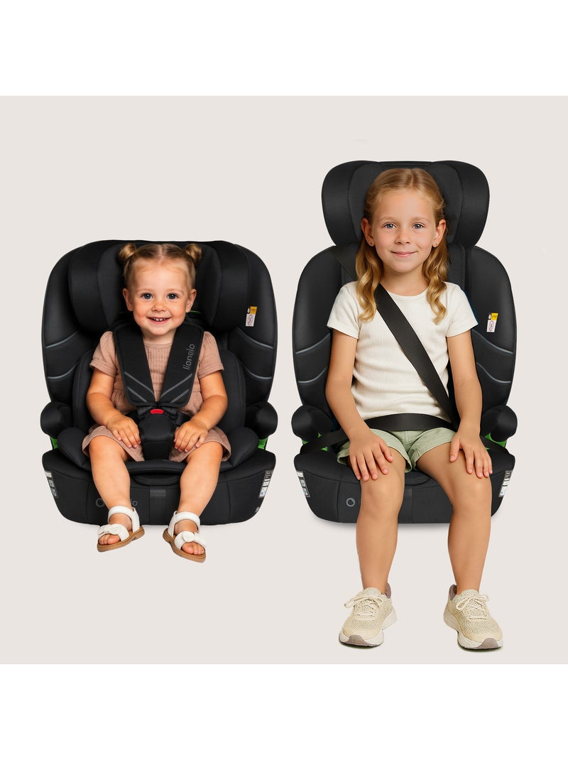 Silla de coche convertible LIONELO Levi Fix i-Size - ISOFIX - 76-150 cm - Grupo 1/2/3 Negro - Kiabi