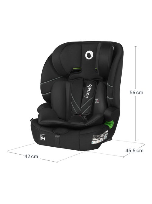 Silla de coche convertible LIONELO Levi Fix i-Size - ISOFIX - 76-150 cm - Grupo 1/2/3 - Kiabi