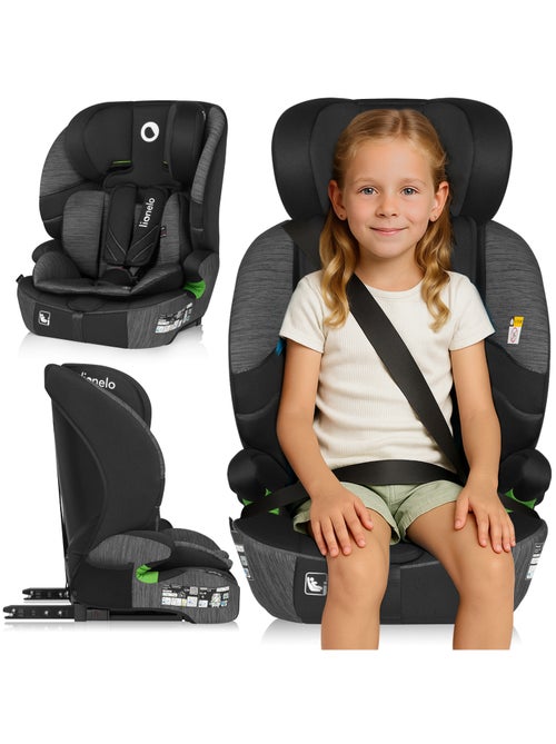 Silla de coche convertible LIONELO Levi Fix i-Size - ISOFIX - 76-150 cm - Grupo 1/2/3 - Kiabi