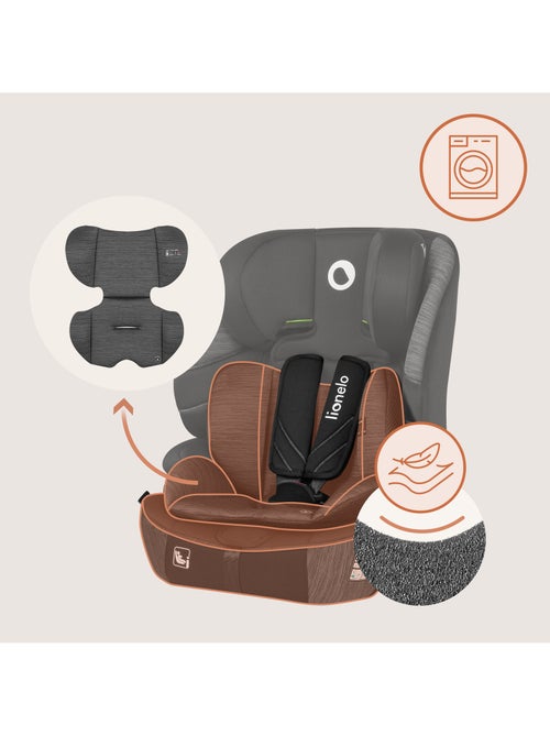 Silla de coche convertible LIONELO Levi Fix i-Size - ISOFIX - 76-150 cm - Grupo 1/2/3 - Kiabi