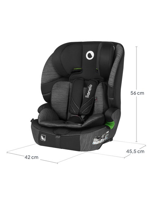 Silla de coche convertible LIONELO Levi Fix i-Size - ISOFIX - 76-150 cm - Grupo 1/2/3 - Kiabi