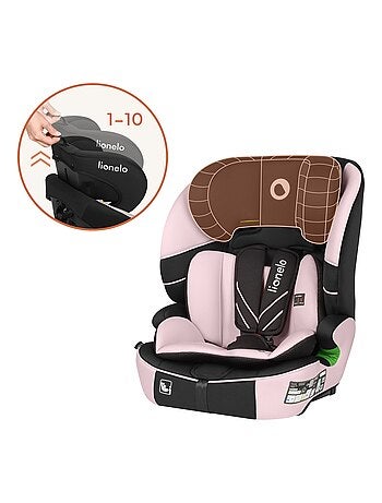 Silla de coche convertible LIONELO Levi Fix i-Size - ISOFIX - 76-150 cm - Grupo 1/2/3