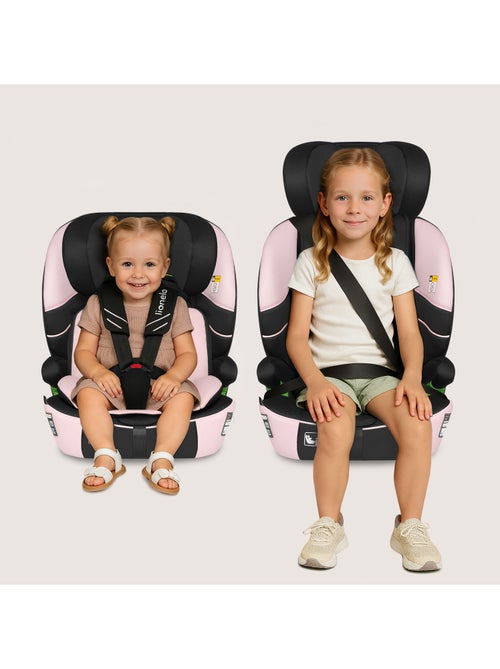 Silla de coche convertible LIONELO Levi Fix i-Size - ISOFIX - 76-150 cm - Grupo 1/2/3 - Kiabi
