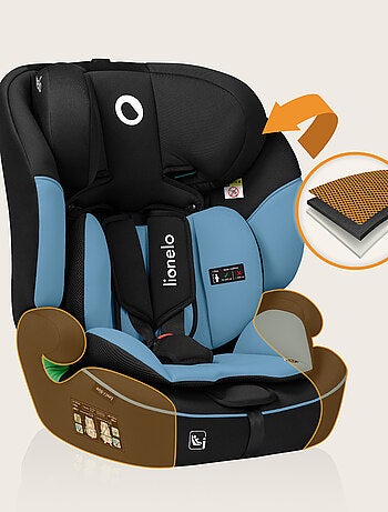 Silla de coche convertible LIONELO Levi i-Size - 76-150 cm - Grupo 1/2/3