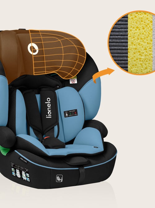 Silla de coche convertible LIONELO Levi i-Size - 76-150 cm - Grupo 1/2/3 - Kiabi