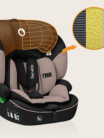 Silla de coche convertible LIONELO Levi i-Size - 76-150 cm - Grupo 1/2/3