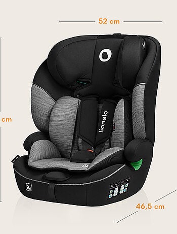 Silla de coche convertible LIONELO Levi i-Size - 76-150 cm - Grupo 1/2/3