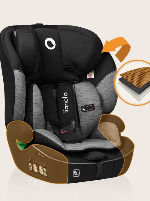 Silla de coche convertible LIONELO Levi i-Size - 76-150 cm - Grupo 1/2/3 - Kiabi