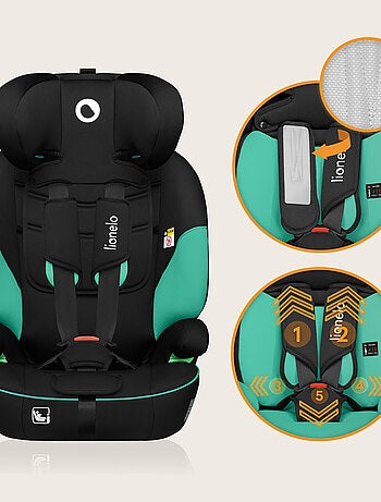 Silla de coche convertible LIONELO Levi i-Size - 76-150 cm - Grupo 1/2/3