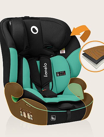 Silla de coche convertible LIONELO Levi i-Size - 76-150 cm - Grupo 1/2/3
