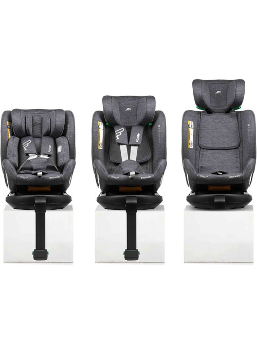 Silla de coche Corazza I-Size 40-150 cm, Giratoria 360° con pata de soporte Fairgo - STONE GREY - Kiabi Silla de coche Corazza I-Size 40-150 cm, Giratoria 360° con pata de soporte Fairgo - STONE GREY - Kiabi