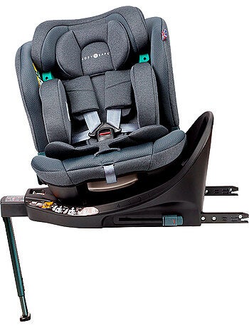 Silla de Coche Evolutiva Grupo 0 1 2 3 (40-150 cm) Isofix Giratoria iSize Cozy N Safe Standford Onyx