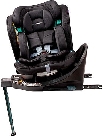 Silla de Coche Evolutiva Grupo 0 1 2 3 (40-150 cm) Isofix Giratoria iSize Cozy N Safe Standford Onyx