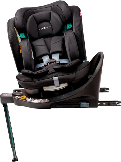 Silla de Coche Evolutiva Grupo 0 1 2 3 (40-150 cm) Isofix Giratoria iSize Cozy N Safe Standford Onyx - Kiabi