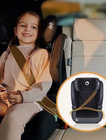 Silla de coche evolutiva LIONELO Igo i-Size - Asiento ancho - ISOFIX - 100-150 cm - Grupo 2/3