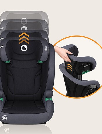 Silla de coche evolutiva LIONELO Igo i-Size - Asiento ancho - ISOFIX - 100-150 cm - Grupo 2/3