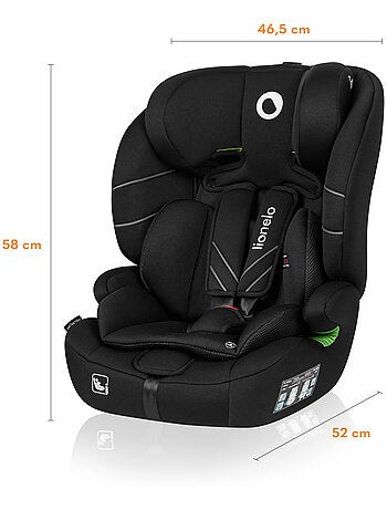 Silla de coche convertible LIONELO Levi i-Size - 76-150 cm - Grupo 1/2/3
