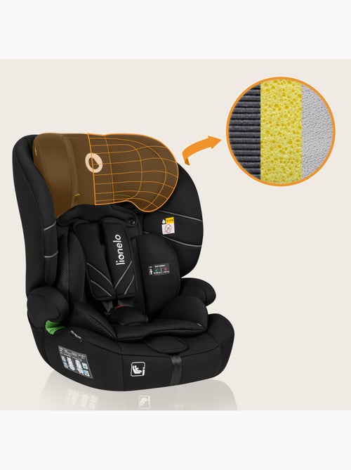 Silla de coche evolutiva LIONELO Levi One i-Size - 76-150 cm - Grupo 1/2/3 - Kiabi