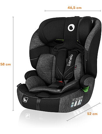 Silla de coche convertible LIONELO Levi i-Size - 76-150 cm - Grupo 1/2/3