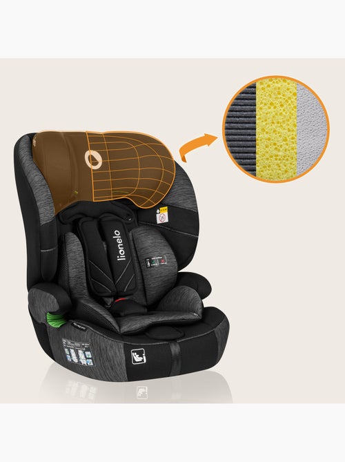 Silla de coche evolutiva LIONELO Levi One i-Size - 76-150 cm - Grupo 1/2/3 - Kiabi