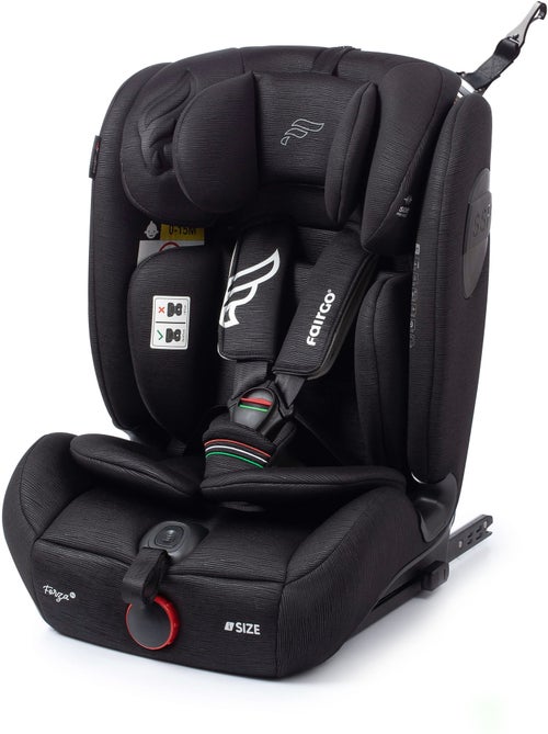 Silla de coche FORZA I-SIZE 76 - 150cm Fairgo - BLACK SAND - Kiabi Silla de coche FORZA I-SIZE 76 - 150cm Fairgo - BLACK SAND - Kiabi