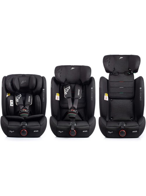 Silla de coche FORZA I-SIZE 76 - 150cm Fairgo - BLACK SAND - Kiabi Silla de coche FORZA I-SIZE 76 - 150cm Fairgo - BLACK SAND - Kiabi