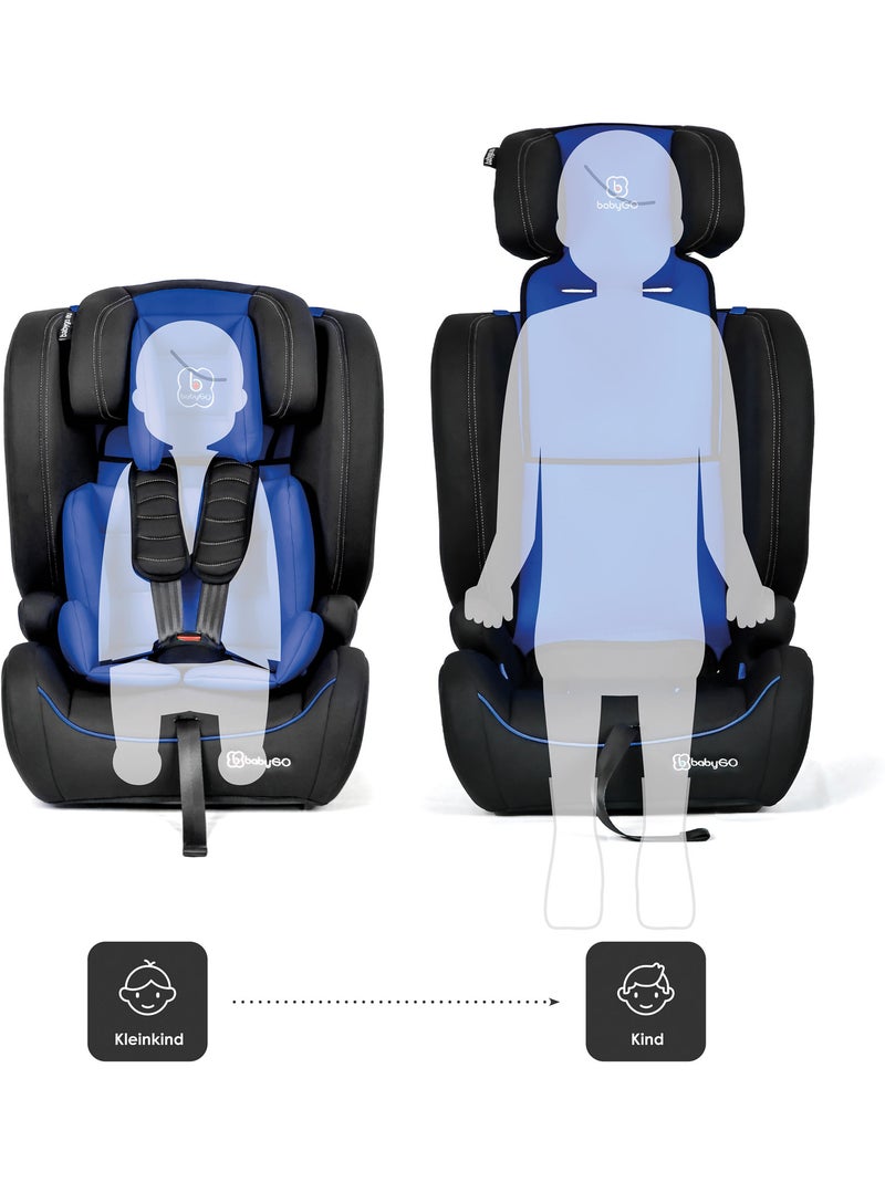 Silla de coche FreeMove i-Size - BabyGO Azul - Kiabi