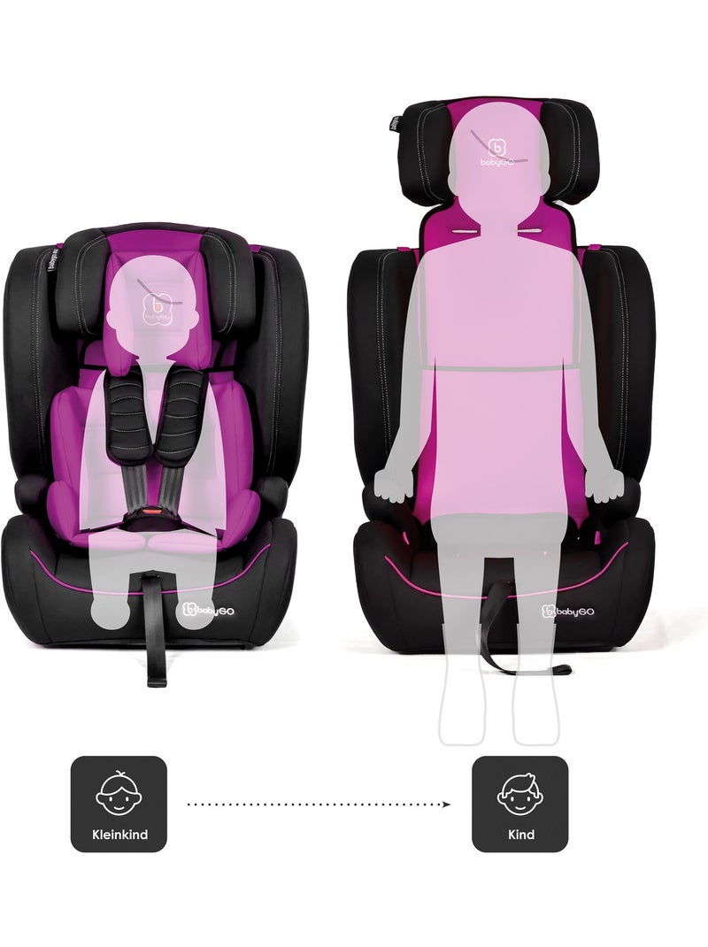 Silla de coche FreeMove i-Size - BabyGO Rosa - Kiabi
